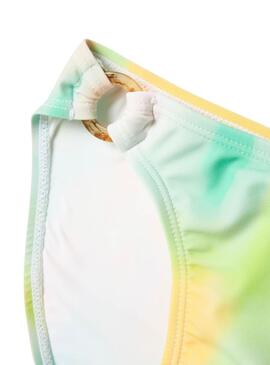 Bikini Name It Zelia bedruckt grün für Mädchen.