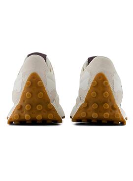 Sneakers New Balance 327 beige und lila für Frauen