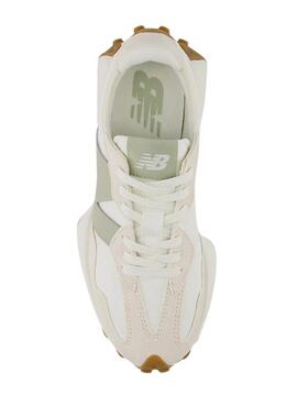 Sneakers New Balance 327 weiß und grün für Frauen