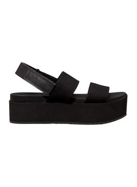 Sandalen Calvin Klein Plateau Schwarz für Damen