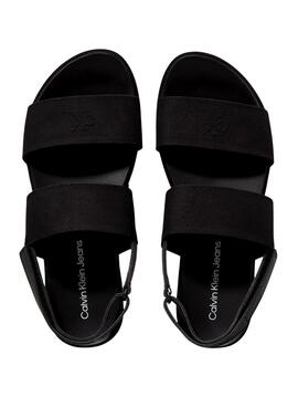 Sandalen Calvin Klein Plateau Schwarz für Damen