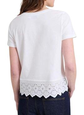 T-Shirt Naf Naf Alex weiß für Frauen