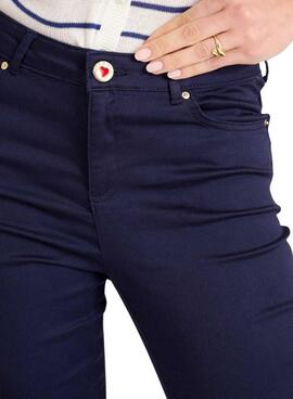 Hose  Naf Naf Pitillo marineblaue   für Damen