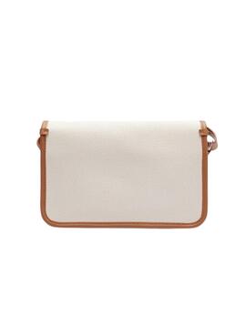 Tasche Lacoste Jacquard Heritage beige für Frauen