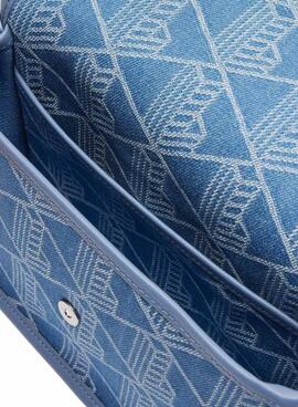 Tasche Lacoste Jacquard Heritage Denim für Frauen