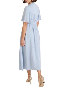 Kleid Naf Naf Popy Himmelblau für Frauen