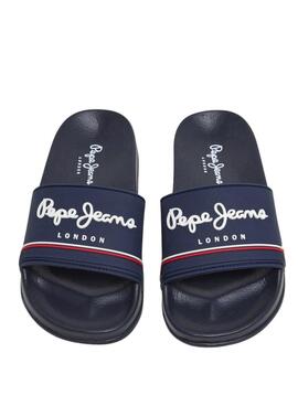Flip-Flops Pepe Jeans Slider   in Marineblau für Männer