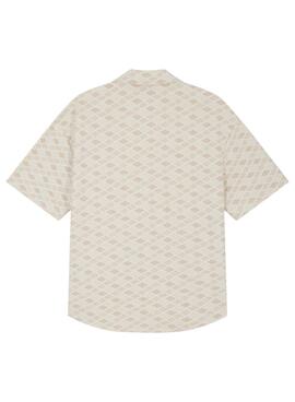 Hemd Project x Paris mit strukturiertem Gewebe für Herren in Beige.
