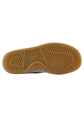 Turnschuhe New Balance PSB480 weiß und malve für Kinder