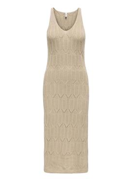 Kleid Only Mea in Beige für Frauen