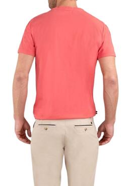 T-Shirt El Ganso Basic Koralle für Herren