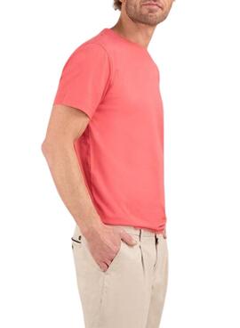 T-Shirt El Ganso Basic Koralle für Herren