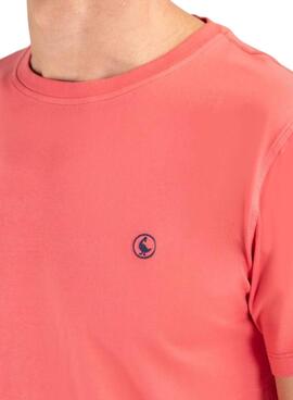 T-Shirt El Ganso Basic Koralle für Herren