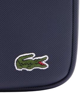  Geldbörse Lacoste Flat Schultertasche Marineblau für Herren