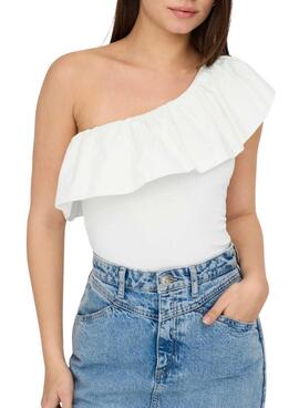 Top Only Soffy weiß für Frauen
