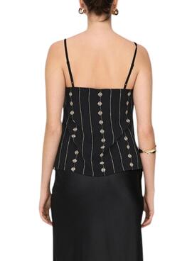  Top Only Viana Schwarz für Frauen