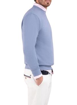 Sweatshirt El Ganso Basic Blau für Männer.