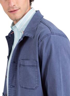  Overshirt El Ganso Garment in Marineblau für Herren