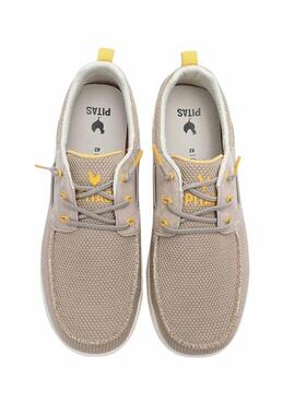 Nautisch Walkin Pitas Bay in Beige für Herren