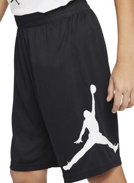 Bermudas Jordan Wrap Schwarz für Kinder
