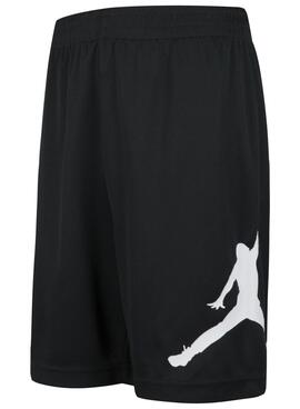 Bermudas Jordan Wrap Schwarz für Kinder