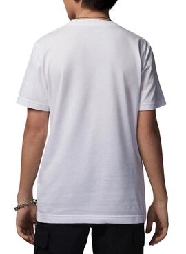 T-Shirt Jordan Nike Woldmark weiß für Kinder.