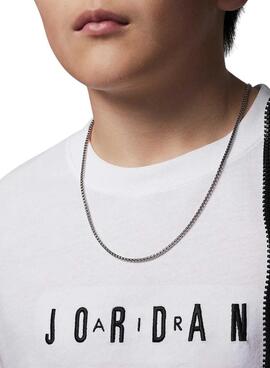 T-Shirt Jordan Nike Woldmark weiß für Kinder.
