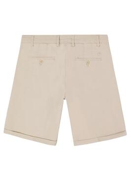 Bermuda Silbon Klassiker in Beige für Frauen.