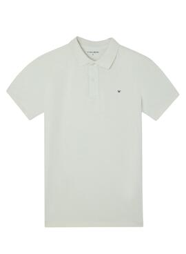 Polo Silbon Klassiker Einfarbiges grünes für Herren