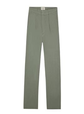 Hose Silbon Sport Chino Plain Grün für Männer