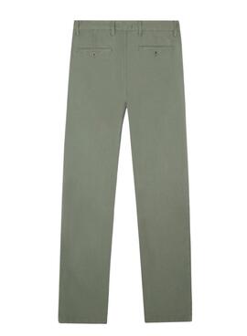 Hose Silbon Sport Chino Plain Grün für Männer