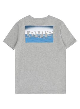 T-shirt Levis New Wave graues für Jungen.