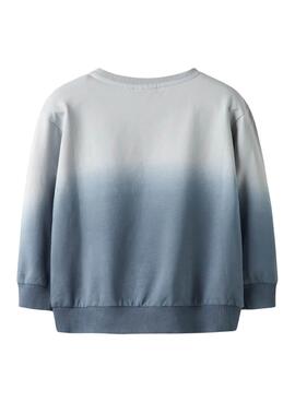 Sweatshirt Name It Akki blau für Jungen