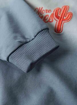 Sweatshirt Name It Akki blau für Jungen