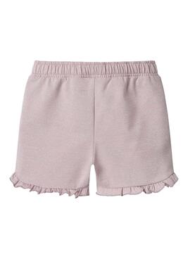 Kurze Hose Name It Friana in Rosa für Mädchen.