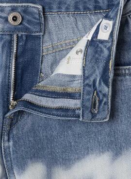 Kurze Pepe Jeans A-Line Cloudy Jeansshorts für Mädchen.