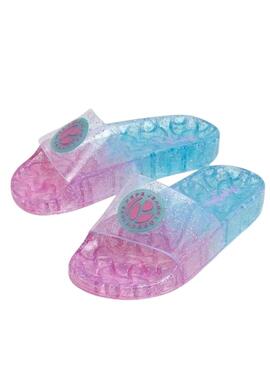   Flip Flops Pepe Jeans Wave Glam Glitzer für Mädchen.