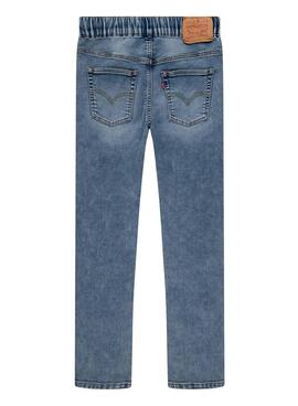 Jeans Levis Slim Taper Gummibund blau Kinder.