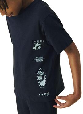 T-shirt Name It Irlan navy für Jungen