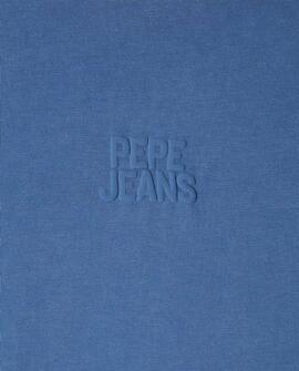 T-Shirt Pepe Jeans Charles blau für Jungen.