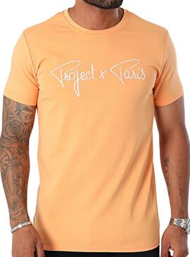 T-shirt Project x Paris Embroidery Logo beige für männer