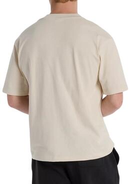 T-shirt New Balance A Perfect Match beige für Männer