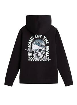 Pullover Vans Headwaves schwarz für Kinder