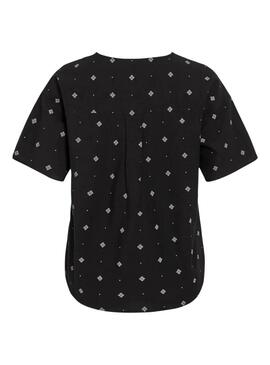 Bluse Vila Viprisilla Schwarz für Damen