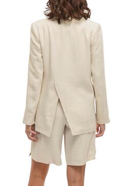 Blazer Vila Viflea beige für Damen