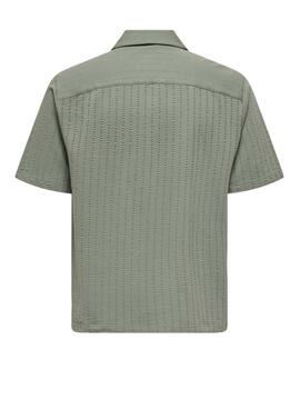 Poloshirt Only and Sons Males in Grün für Herren