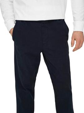 Hose von Ony and Sons Linus Taper in Marineblau für Herren.