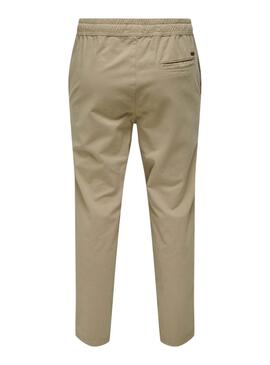 Hose Ony and Sons Linus Taper Camel für Herren