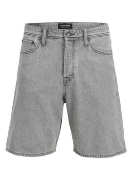 Bermudas Jack und Jones Tony Denim Grau für Herren.
