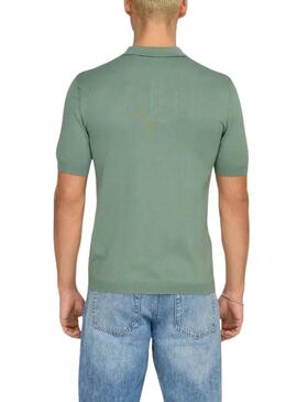 Only and Sons Wyler Polo in Grün für Herren